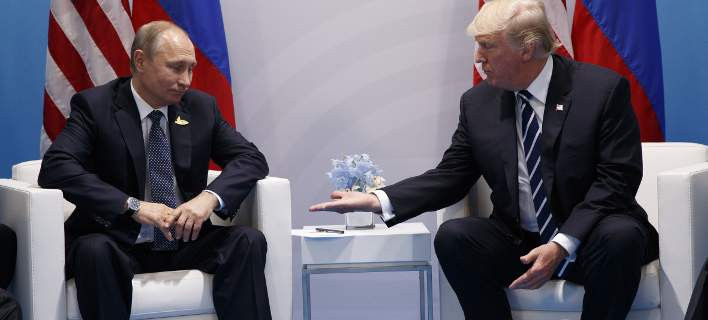 G20: Βγαλμένη από το «House of cards» η πρώτη χειραψία Τραμπ -Πούτιν